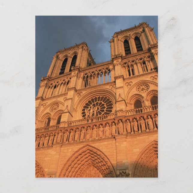 Carte Postale Notre-Dame de Paris (Devant)