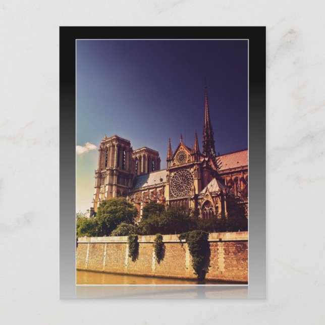 Carte Postale Notre-Dame de Paris (Devant)