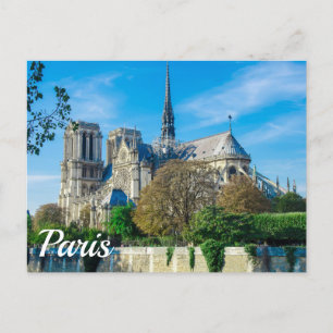 Carte Postale Notre Dame de Paris en France