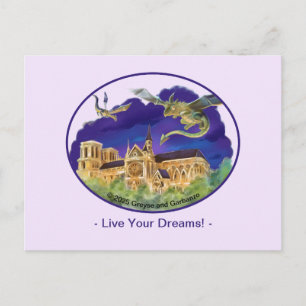 Carte postale Notre Dame - Dreams