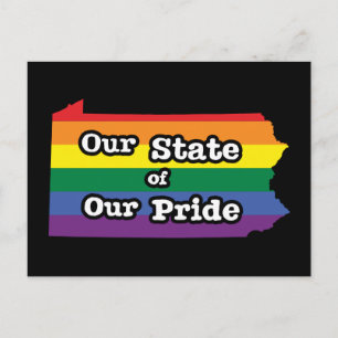 Carte Postale Notre état de notre fierté Pennsylvanie