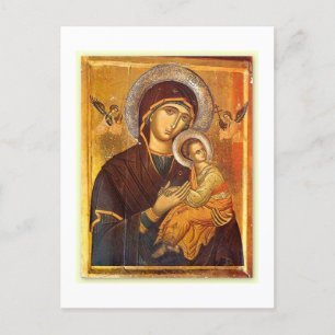 Carte Postale Notre mère de l'aide perpétuelle