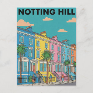 Carte Postale Notting Hill Londres