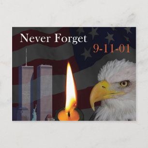 Carte Postale N'oubliez jamais 9-11-01