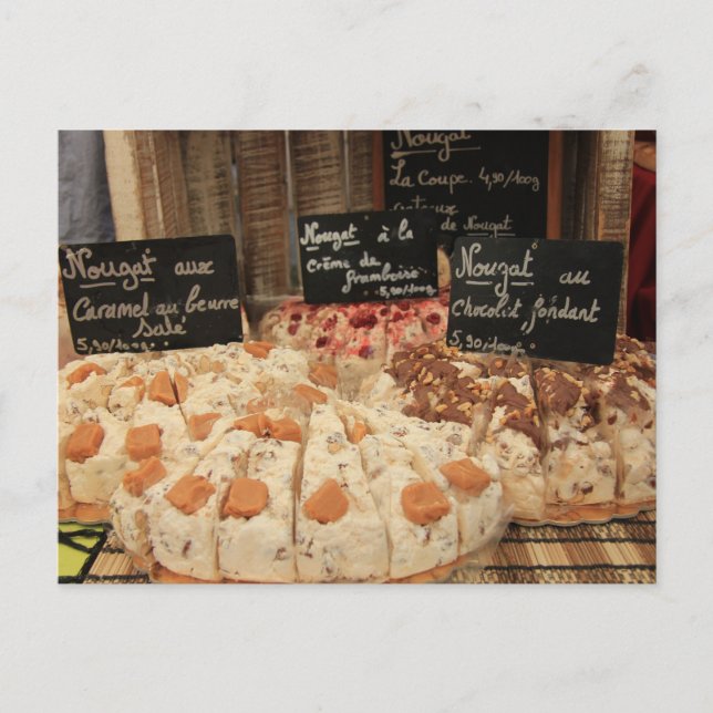 Carte Postale Nougat de Provence (Devant)