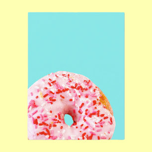 Carte Postale Nourriture photo Donut