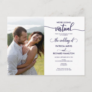 Carte Postale Nous allons vers le Faire-part de mariage virtuel 