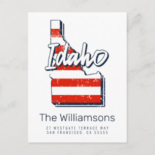 Carte Postale Nous avons déménagé   Nouvelle adresse   Idaho