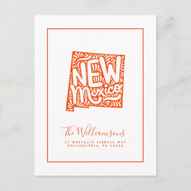 Carte Postale Nous avons déménagé | Nouvelle adresse | Nouveau-M (Devant)