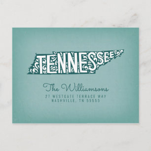 Carte Postale Nous avons déménagé   Nouvelle adresse   Tennessee