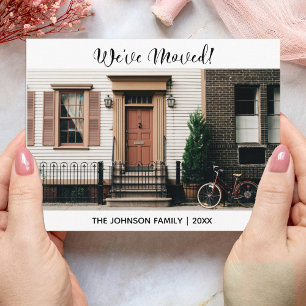 Carte Postale Nous avons déplacé le changement d'adresse Faire-p