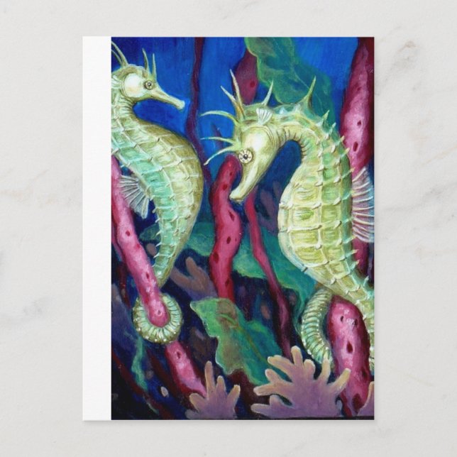 Carte Postale Nous Deux - Seahorse Art (Devant)