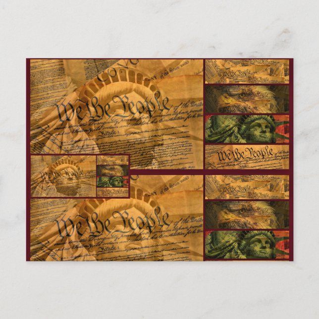 Carte Postale Nous Le Peuple (Devant)