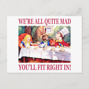 Carte Postale Nous sommes tous assez fous, tu vas rentrer !