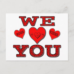 Carte Postale Nous Vous Aimons