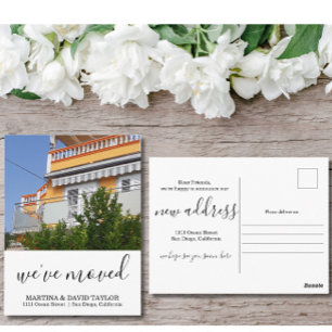 Carte Postale Nouveau Accueil Nouvelle adresse Photo AnnonceCart