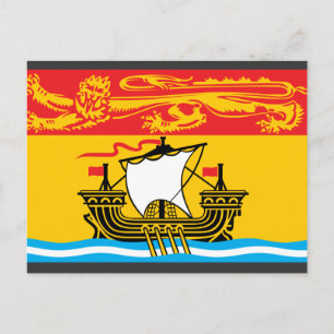 Carte Postale nouveau-brunswick, Canada