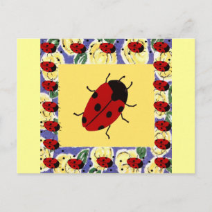 Carte Postale Nouveau Bugs Lady