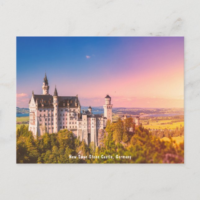 Carte Postale Nouveau Château de Pierre de Cygne,  (Devant)