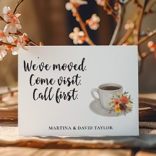 Carte postale Nouveau Faire-part d'adresse