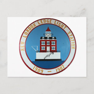 Carte Postale Nouveau London Ledge Lighthouse, Connecticut Postc