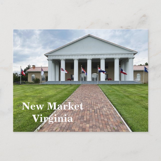 Carte Postale Nouveau marché Virginie (Devant)