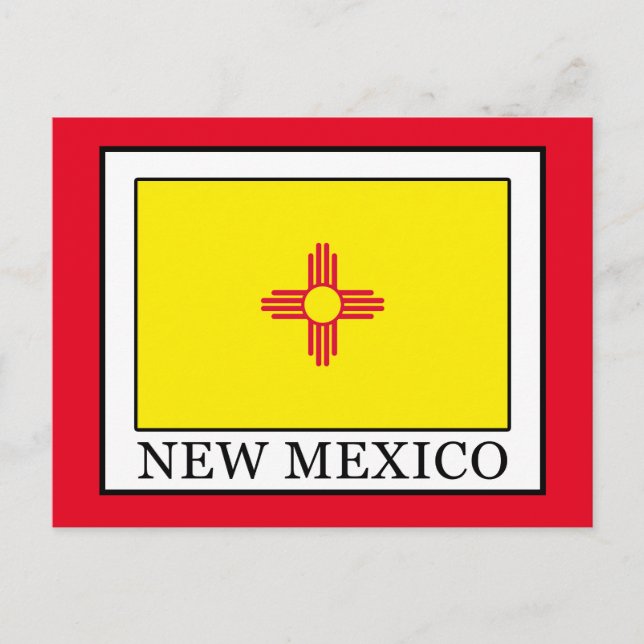 Carte Postale Nouveau-Mexique (Devant)