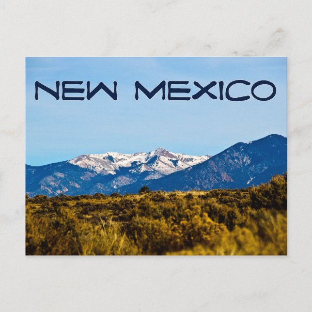 Carte Postale Nouveau-Mexique (Devant)