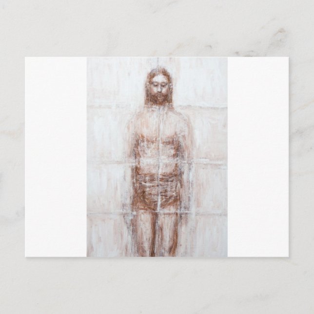 Carte Postale Nouveau Suaire de Turin (Jésus Réalisme Contempora (Devant)