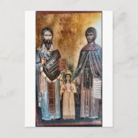 Nouveaux martyrs Raphael, Nicholas et Irene Icon