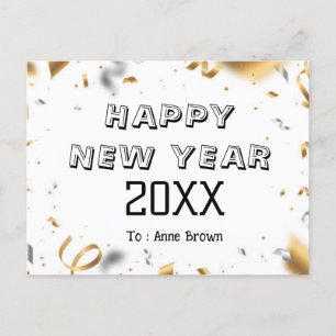 Carte postale Nouvel An