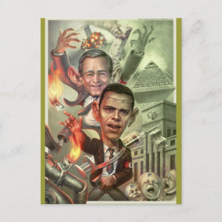 Carte Postale Nouvel ordre mondial