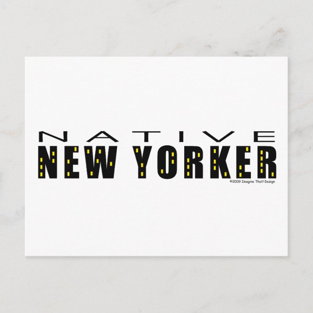 Carte postale Nouvel-Yorkais (Devant)