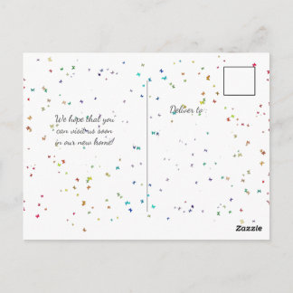 Carte Postale Nouvelle Adresse