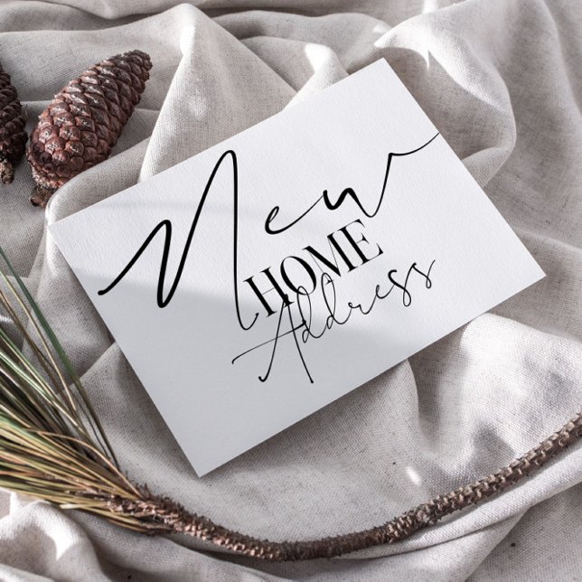 Carte Postale Nouvelle adresse (Créateur téléchargé)