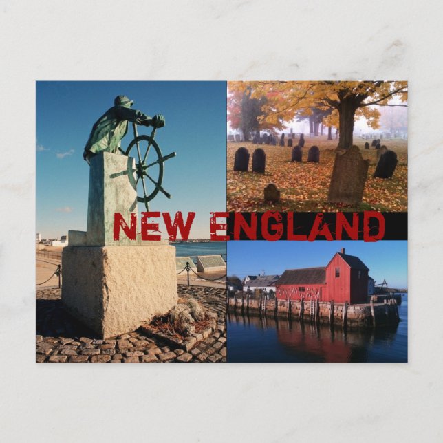 Carte postale Nouvelle-Angleterre (Devant)