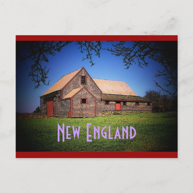 Carte postale Nouvelle-Angleterre (Devant)