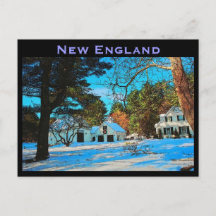Carte postale Nouvelle-Angleterre