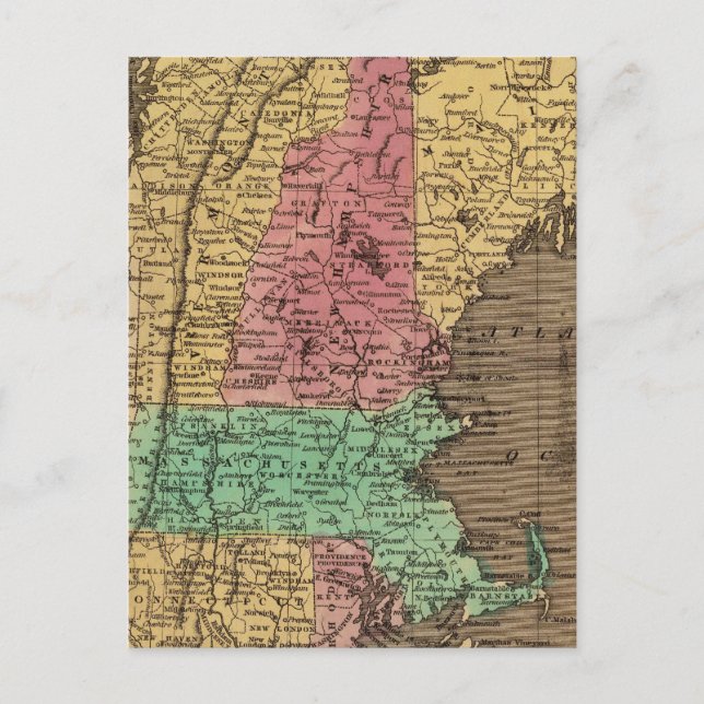 Carte Postale Nouvelle-Angleterre 4 (Devant)