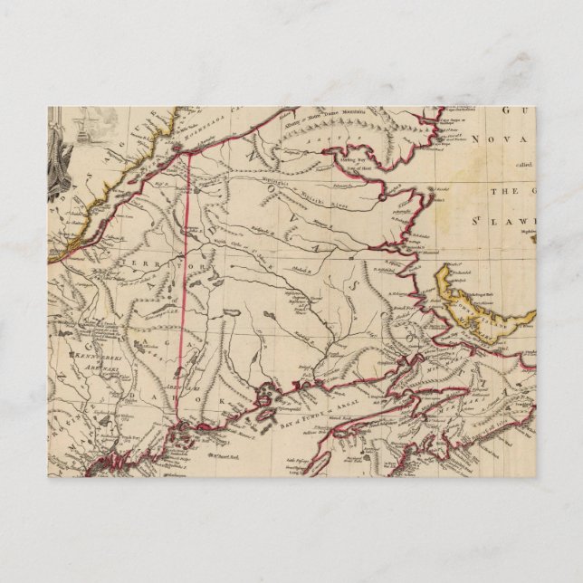 Carte Postale Nouvelle-Écosse, Cap-Britannique (Devant)