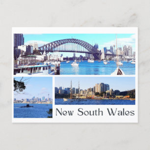 Carte Postale Nouvelle-Galles du Sud