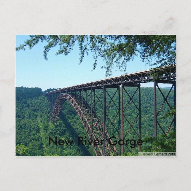 Carte Postale Nouvelle Gorge (Devant)