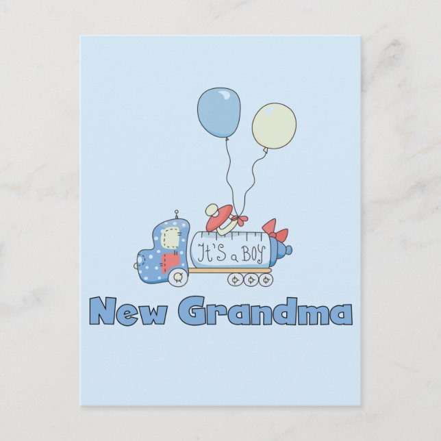 Carte Postale Nouvelle grand-mère de tee-shirts et cadeaux de ca (Devant)