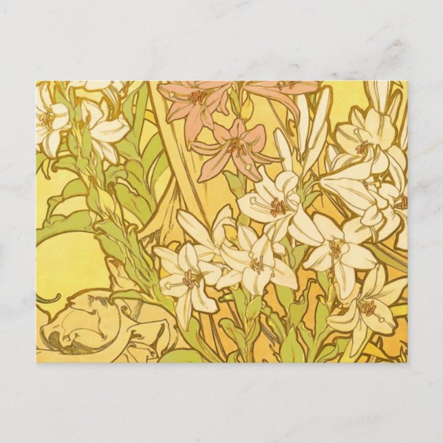 Carte Postale Nouvelle Lily flowers (Devant)