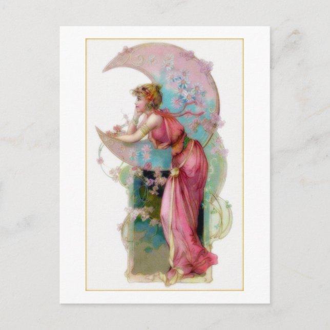 Carte Postale Nouvelle lune (Devant)