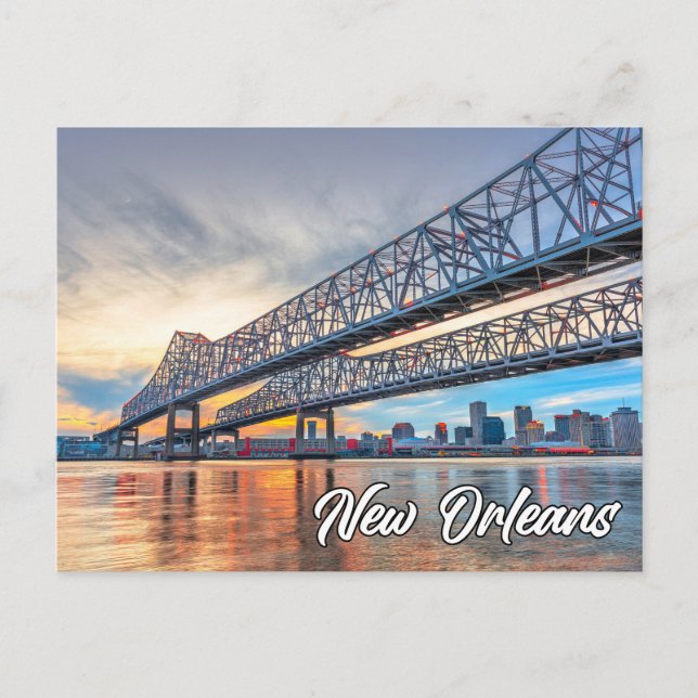 Carte Postale Nouvelle-Orléans, Louisiane, États-Unis (Devant)