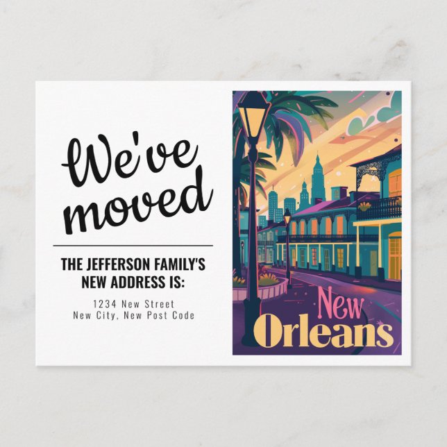 Carte Postale Nouvelle-Orléans Louisiane Quartier français Nous  (Devant)