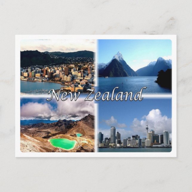 Carte Postale Nouvelle-Zélande - (Devant)