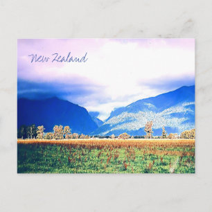 Carte Postale Nouvelle-Zélande photographie Fox Glacier