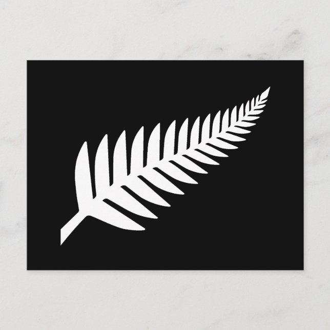 Carte Postale Nouvelle-Zélande Silver Fern (Devant)